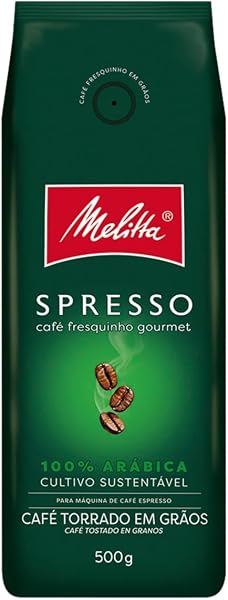Melitta Café Torrado em Grãos Spresso Gourmet Pacote 500g