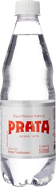 Prata - Água Mineral Com Gás, Pet 510ml